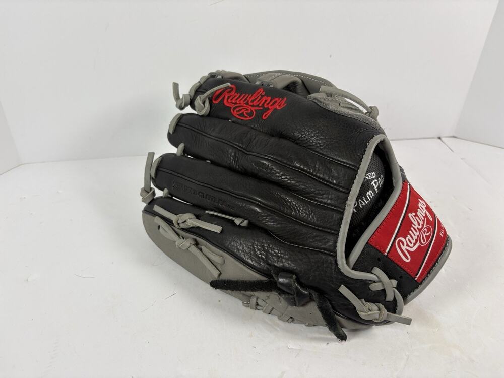 Rawlings Select Series WRS125HBGG 12.5in Baseball Softball Glove Black Gray RHT